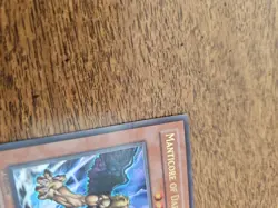 Yu-Gi-Oh! TCG Manticore of Darkness Invasion of Chaos IOC-067 1st Edition - Image 5