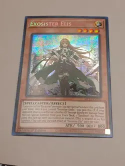 Yu-Gi-Oh TCG Exosister Elis - MP23-EN252 - 1st Ed Prismatic Secret Rare - Image 2