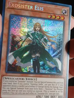 Yu-Gi-Oh TCG Exosister Elis - MP23-EN252 - 1st Ed Prismatic Secret Rare - Image 3