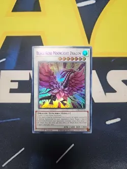 Black Rose Moonlight Dragon LDS2-EN112 1st Ultra Rare (Purple) NM Yugioh - Image 1