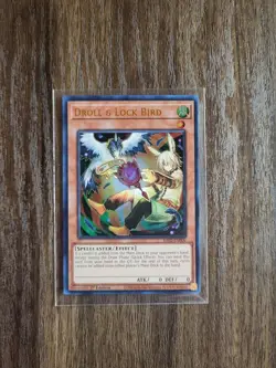 Droll & Lock Bird Alt Art 1st Edition Ultra Rare RA02-EN006 NM - Image 1