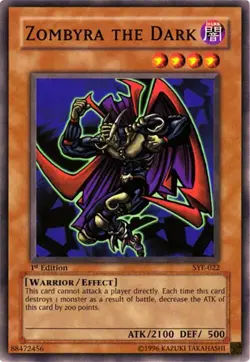 Starter Deck: Yugi Evolution #SYE-022 Zombyra the Dark UN - Image 1