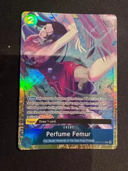 Perfume Femur - OP07-057 - Promo - One Piece Card Game - Best Vol4 N/M - Image 1