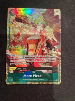 More Pizza!! - OP07-037 - Promo - One Piece Card Game - Best Vol4 N/M - Image 1