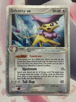 Delcatty EX 91/100 Holo Rare Pokemon Card 2006 Crystal Guardians (LP) - Image 1