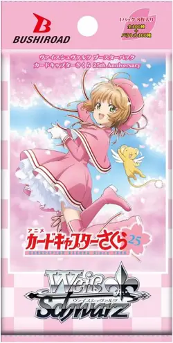 Weiss Schwarz Booster Pack Card Captor Cherry Blossoms 25th Anniversary BOX - Image 2