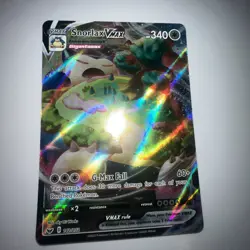 Pokemon TCG Snorlax VMAX Holo Ultra Rare Card Sword & Shield 142/202 - Image 1