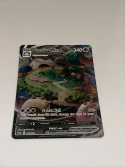 Pokemon TCG Snorlax VMAX Holo Ultra Rare Card Sword & Shield 142/202 - Image 5