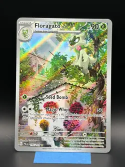 Floragato 197/193 Paldea Evolved 2023 IR Holo Rare Pokemon Card TCG - Image 1