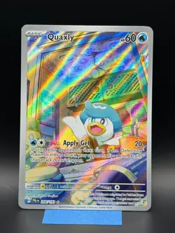 Quaxly 206/193 Paldea Evolved Full Art Ultra Rare Holo Pokemon Card LP - Image 1