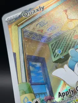 Quaxly 206/193 Paldea Evolved Full Art Ultra Rare Holo Pokemon Card LP - Image 2