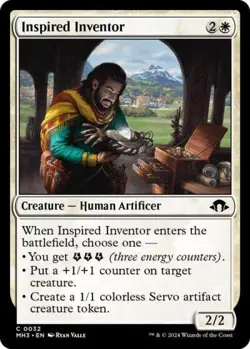 Inspired Inventor -Foil Near Mint MTG Modern Horizons 3 - Image 1