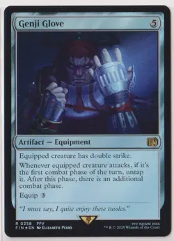 MTG Genji Glove Final Fantasy Foil - Image 1