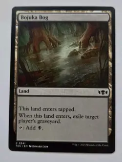 MTG Bojuka Bog - Commander: Tarkir: Dragonstorm (TDC) 341 Common - Image 1