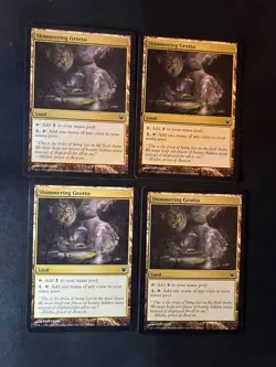 Shimmering Grotto x4 #246 [Innistrad] Magic MTG Cards LP - Image 1