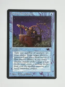 MTG DRAFNA’S RESTORATION Antiquities Regular MT+ Magic The Gathering - Image 1