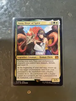 Yuna, Hope of Spira M 0250 - Mythic - MTG - Final Fantasy - Image 1