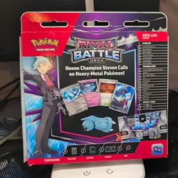 [SEALED!!] POKEMON TCG: Rival Battle Deck Steven, Box is Worn - Image 2