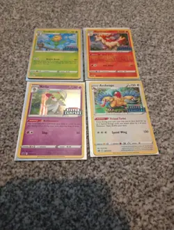 Complete Pre Release Silver Tempest Set SWSH 269/270/271/272 Pokemon Cards - Image 1