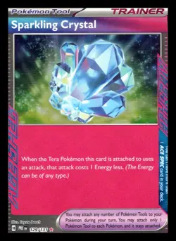 Pokemon Sparkling Crystal 129/131 Prismatic Evolutions ACE SPEC Holo Rare NM - Image 1
