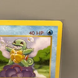 Squirtle 1st Edition Base Set Shadowless 63/102 1999 Pokemon - Image 3