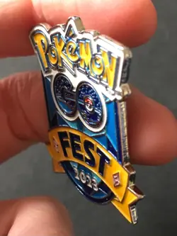 Pokemon GO Fest 2023 Official London Metal Pin Badge Enamel - Image 5