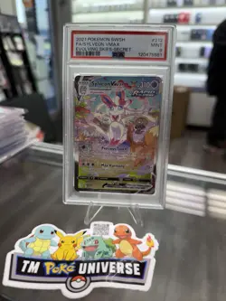 Pokemon Sylveon VMAX Evolving Skies Secret Rare Full Alt Art #212 PSA 9 Mint - Image 1