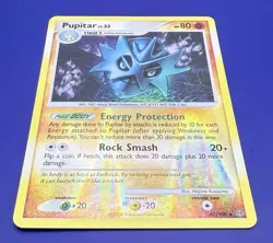 ⚡Pupitar 47/100 Uncommon Reverse Holo Pokemon Stormfront MP 2008 - Image 2