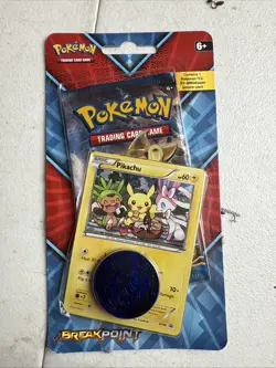 Pokemon XY Breakpoint Blister Pack With PIKACHU XY95 Promo - Factory Sealed - Image 1