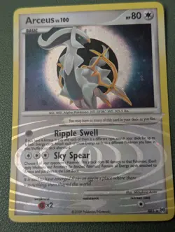 Pokemon Arceus Arceus (AR5) (HR) #AR5 (Holo) LP - Image 1