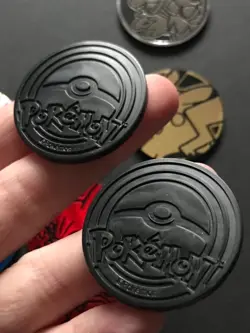10 X Pokemon Coins Coin Tokens Shiny Xerneas Yveltal Pikachu Genesect Froakie - Image 5