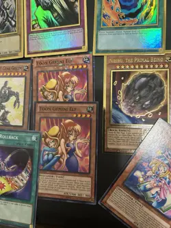 Yugioh Cards Lot Toon Gemini Elf Red Eyes Black Dragon Dark Magician Girl - Image 2