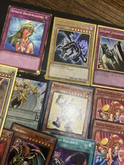 Yugioh Cards Lot Toon Gemini Elf Red Eyes Black Dragon Dark Magician Girl - Image 5