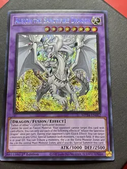 Albion The Sanctifire Dragon | MP24-EN082 | Prismatic Secret Rare | NM | YuGiOh! - Image 3