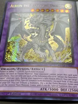 Albion The Sanctifire Dragon + Granguignol The Dusk Dragon | Prismatic | YuGiOh! - Image 2