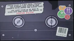 Psycho Killer Card Game 1st Ed + Expansion Gratuitous Violence VHS Box 🎃🔪 - Image 2