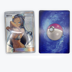 Nessa | Goddess Story | Sexy Waifu | Promo | Custom Trainer Pokemon Card | Orica - Image 1
