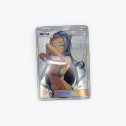 Nessa | Goddess Story | Sexy Waifu | Promo | Custom Trainer Pokemon Card | Orica - Image 2