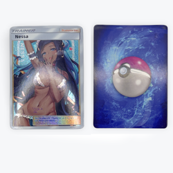 Nessa | Goddess Story | Sexy Waifu | Promo | Custom Trainer Pokemon Card | Orica - Image 1