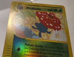 Vileplume 43/147 Reverse Holo Aquapolis Rare Pokemon TCG Card Played Nice - Image 3