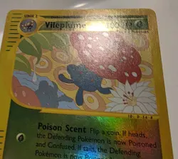 Vileplume 43/147 Reverse Holo Aquapolis Rare Pokemon TCG Card Played Nice - Image 4
