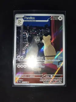Persian 078/064 SV Shrouded Fable Holo Pokemon Card NM Free Shipping - Image 1