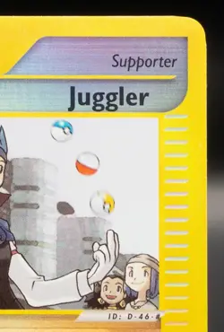 Pokemon TCG Card Juggler 126/147 Aquapolis Reverse Holo Uncommon Vintage EReader - Image 3