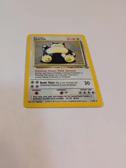 Snorlax - Jungle 11/64 Unlimited Holo Pokemon TCG Card LP - Image 3