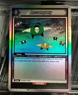 Union Arena Card Accompany Common Parallel One Star HUNTER × HUNTER Vol.2 NM/MT - Image 1