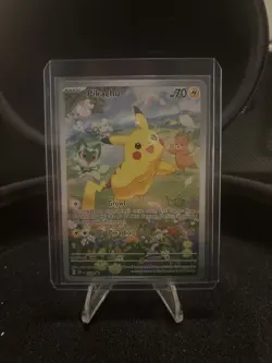 Pikachu 088 Sv: Scarlet & Violet Promo Cards Illustrator Rare Holo - Image 1