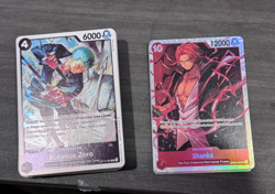 one piece cards bulk lot english 1200 common/uncommon/leader, 50 R, 10 SR - Image 2