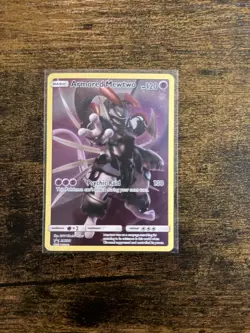 Pokemon TCG Armored Mewtwo SM228 Black Star Promo Card Near Mint Condition - Image 2