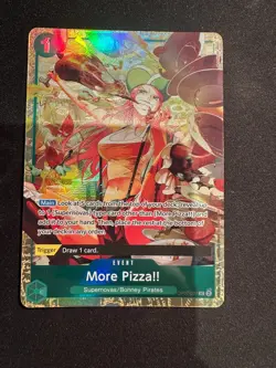 More Pizza!! - OP07-037 - Promo - One Piece Card Game - Best Vol4 N/M - Image 1