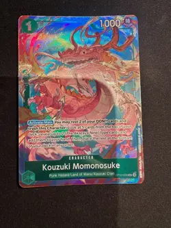 Kouzuki Momonosuke - OP10-028 - Promo - One Piece Card Game - Best Vol4 N/M - Image 1
